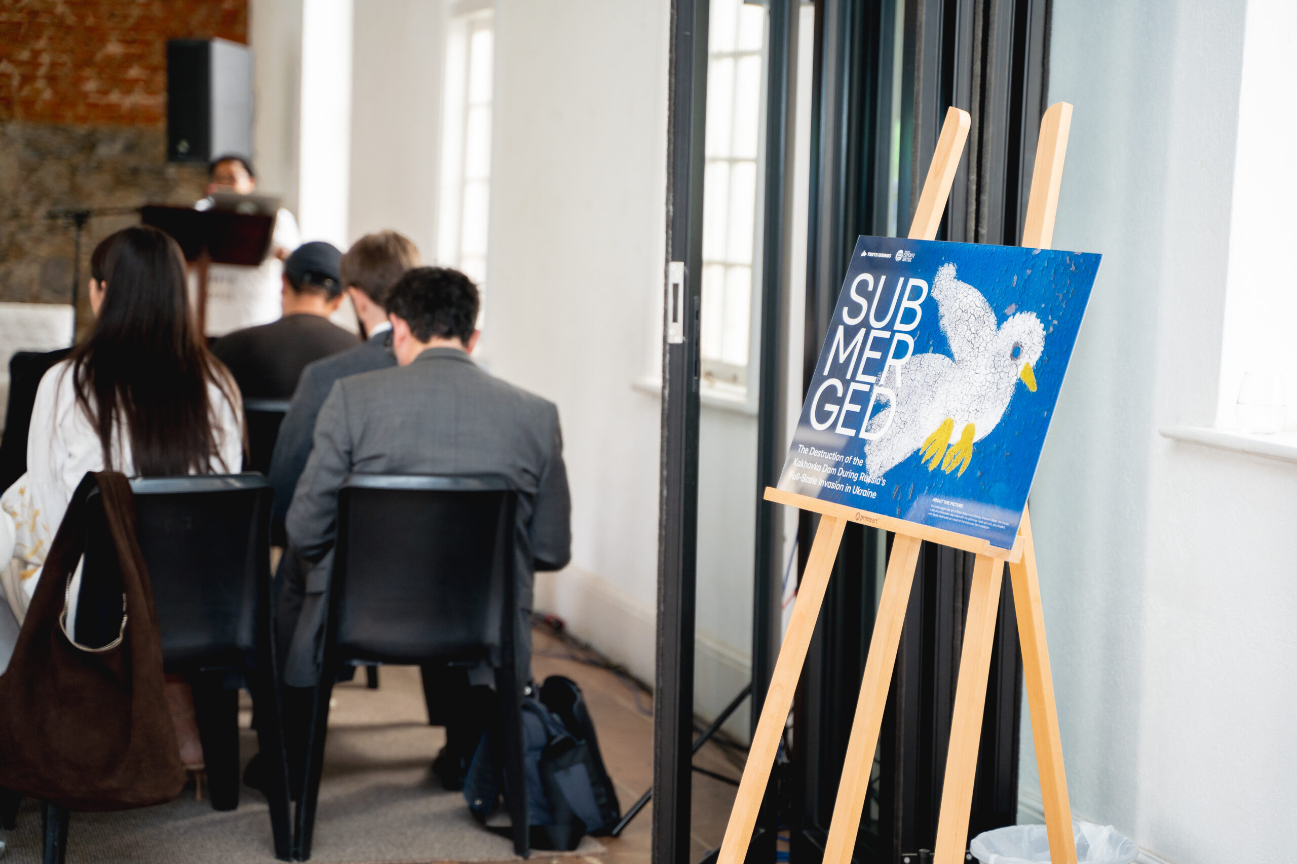 While conducting the advocacy campaign in South Africa in March, 2025, TH, together with PEJ, presented this study on the destruction of the Kakhovka Dam to local communities.